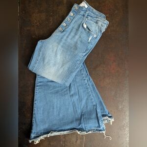 Forever 21 Light Blue Flare Jeans